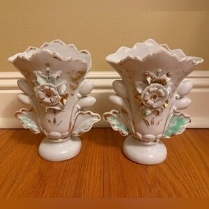 French Wedding Vases- 19th century